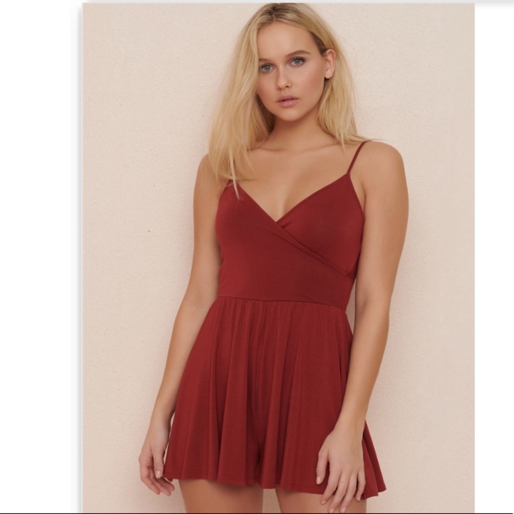 Garage Wrap Front Cami Romper
